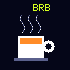 BRB, coffee