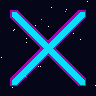The X, spinning